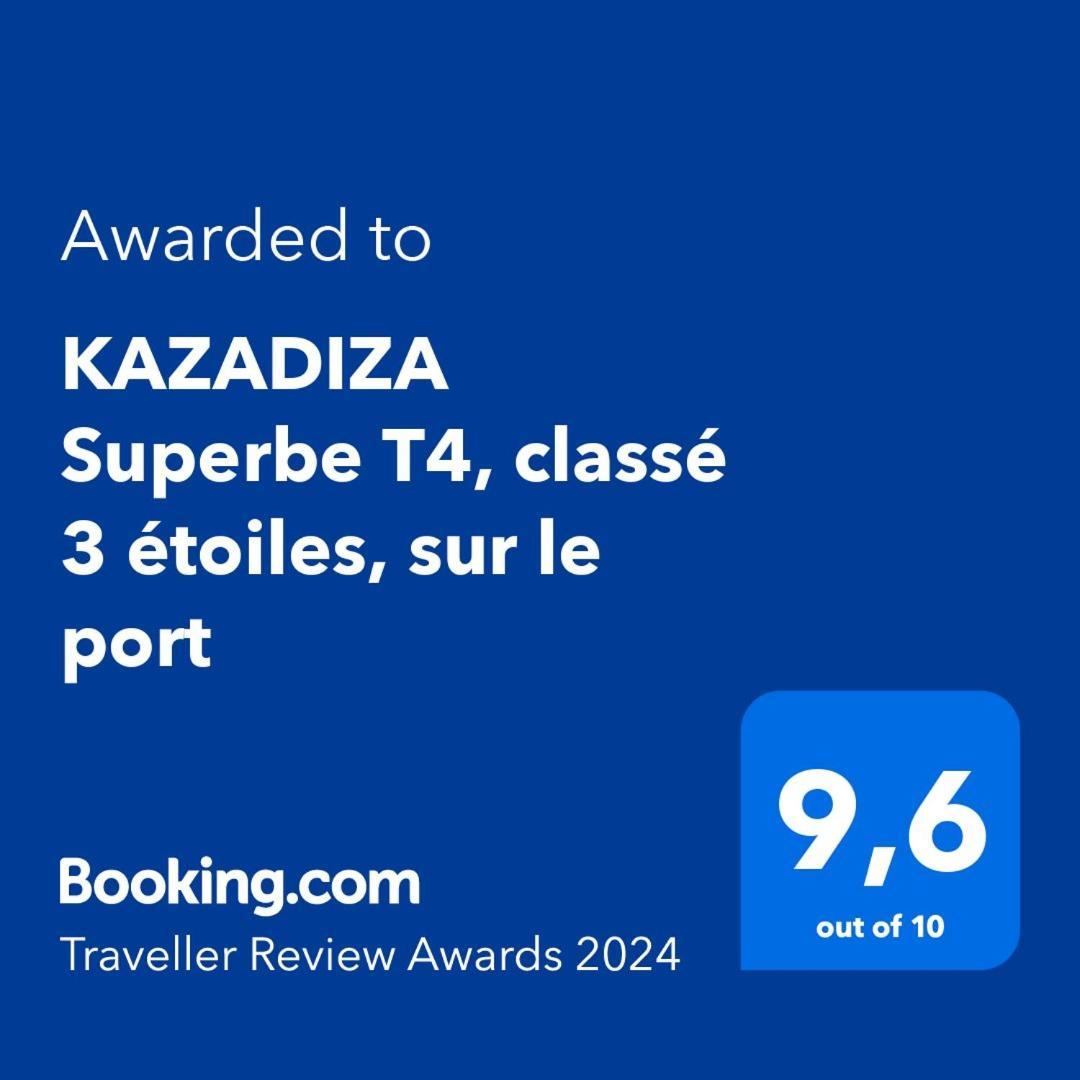 Kazadiza Superbe T4, Classe 3 Etoiles, Sur Le Port 旺德尔港 外观 照片