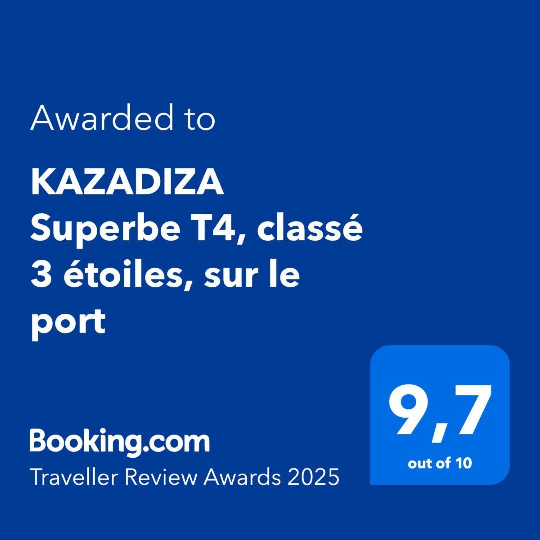 Kazadiza Superbe T4, Classe 3 Etoiles, Sur Le Port 旺德尔港 外观 照片